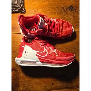 Nike LeBron Witness 6 TB University Red DM1123-600 Mens Sneakers Sz 4